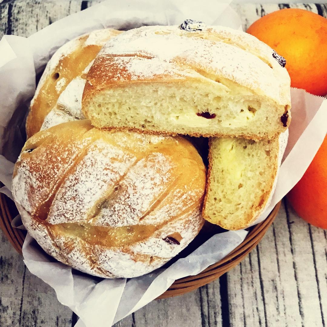 面包店里的常客——蔓越莓奶酪软欧