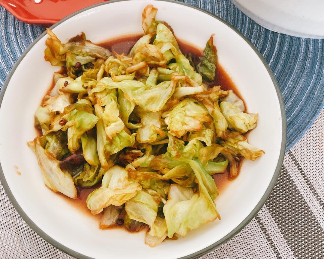 饭店版炝炒甘蓝