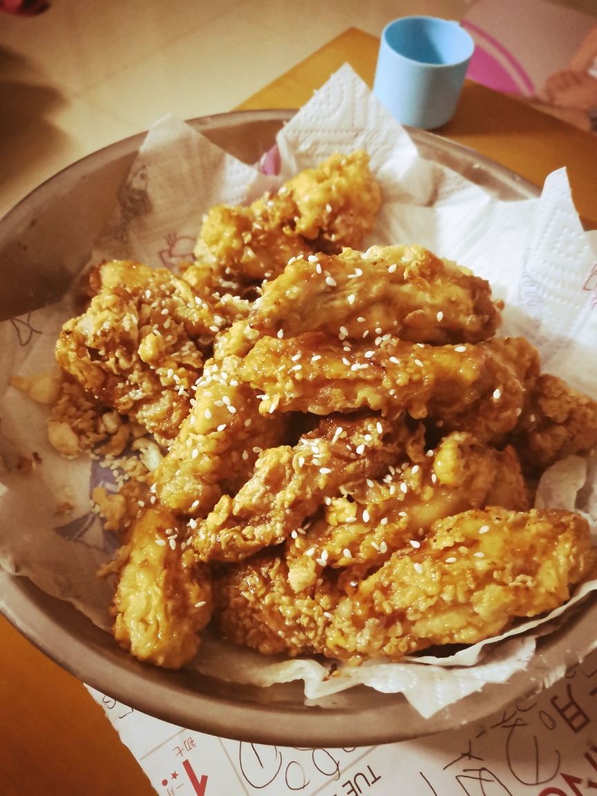 韓式蜂蜜炸雞的做法