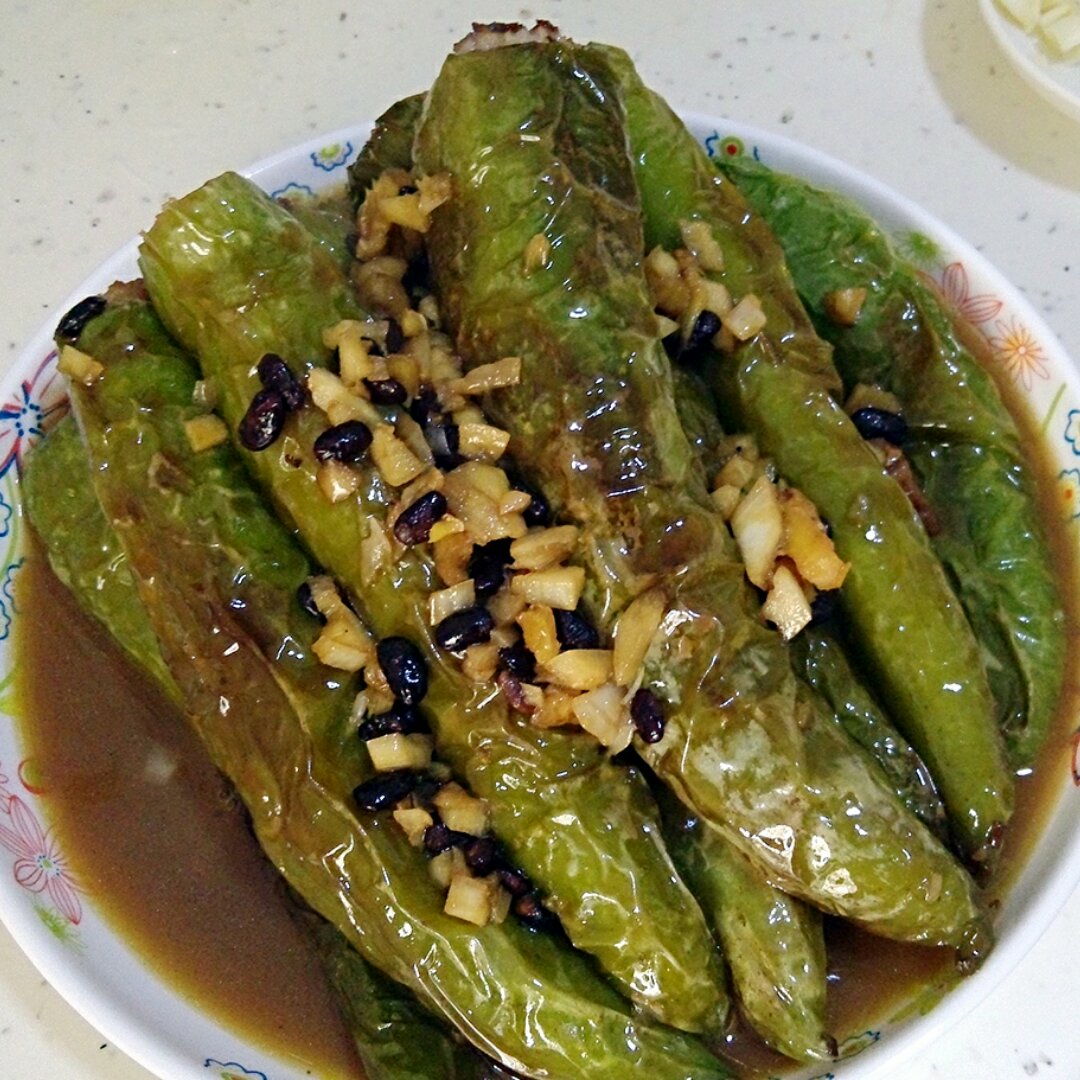 肉酿虎皮青椒