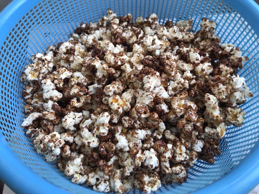 巧克力味爆米花