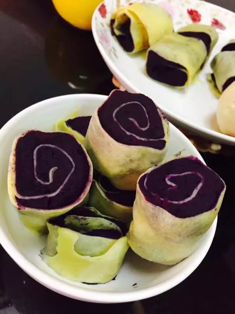 紫薯卷的做法