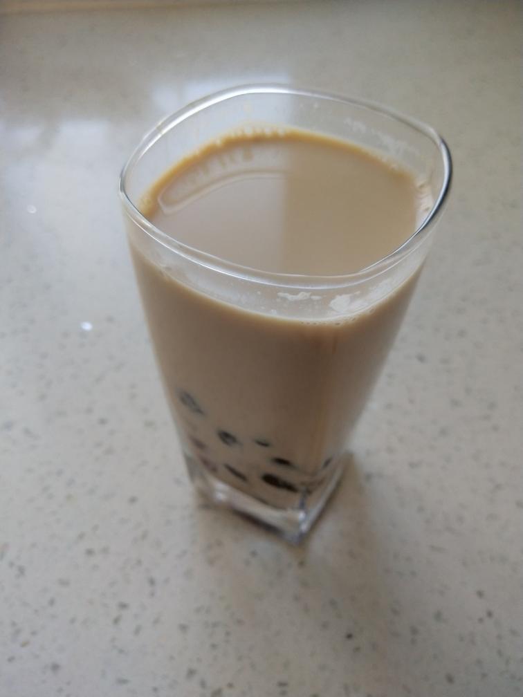 家庭版黑糖珍珠奶茶