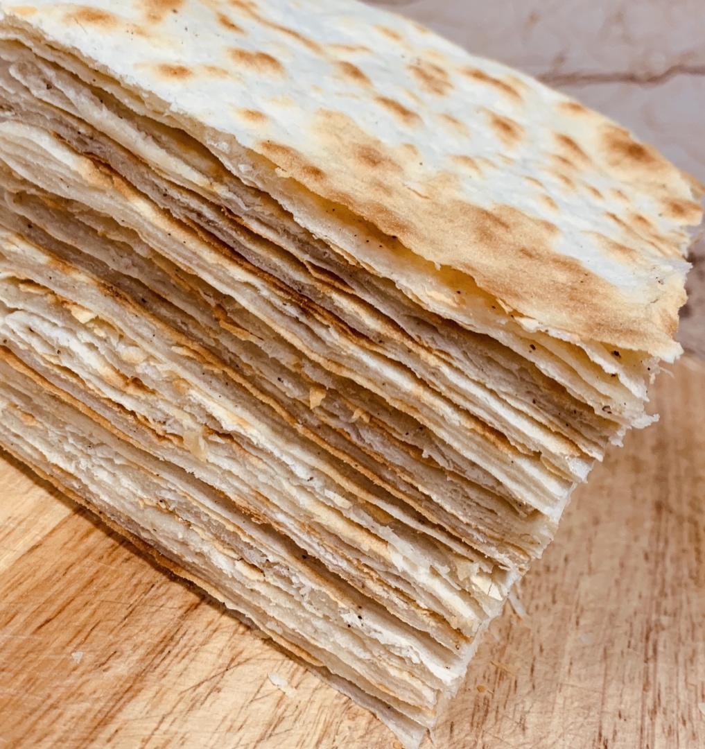 层次分明薄如蝉翼的家常基础烙饼