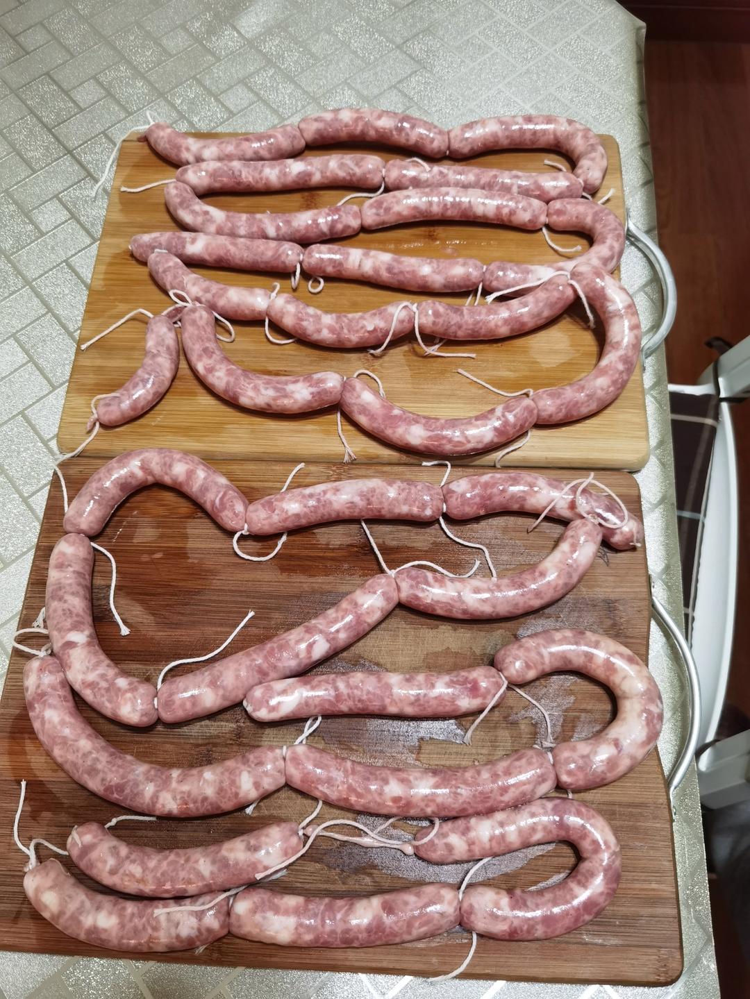 台湾风味脆皮纯肉肠（比肩大润发香肠）