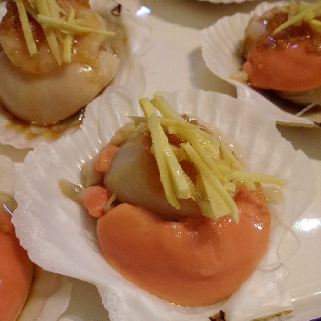 蒜蓉粉丝蒸扇贝