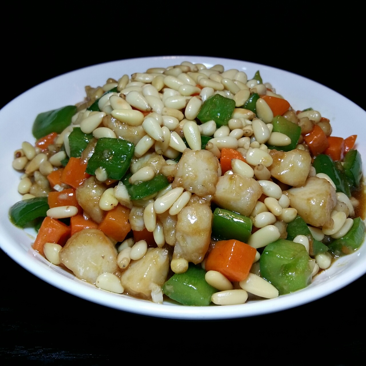 奚姥姥做的松仁鱼米