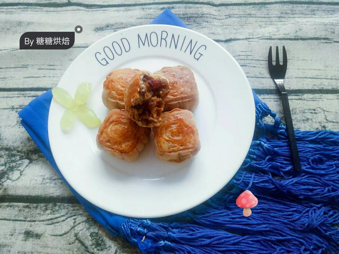 广式五仁月饼蜂蜜版（不用转化糖浆）