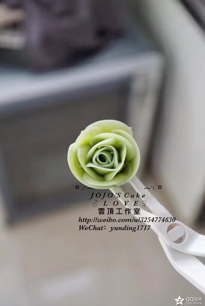 韩式裱花豆沙霜