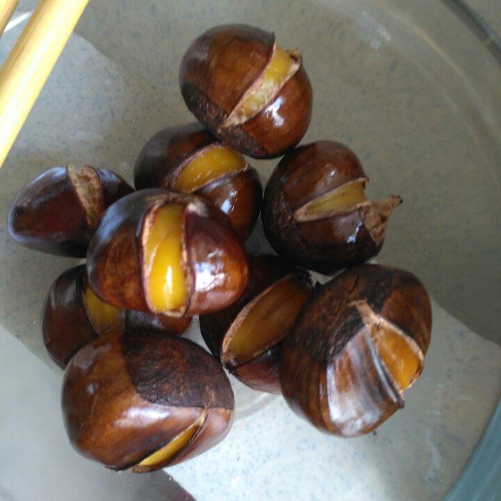 慵懒美丽的栗子