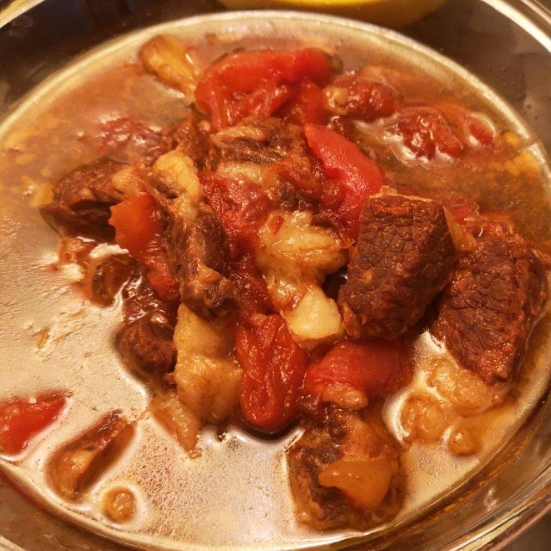 西红柿炖牛腩