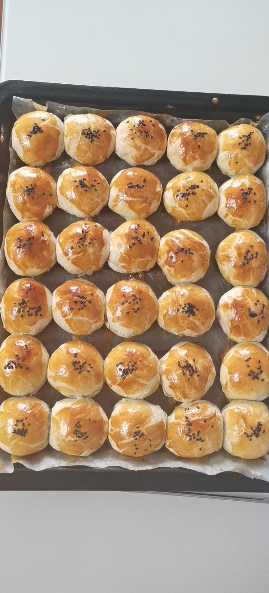 用了7年的蛋黄酥配方