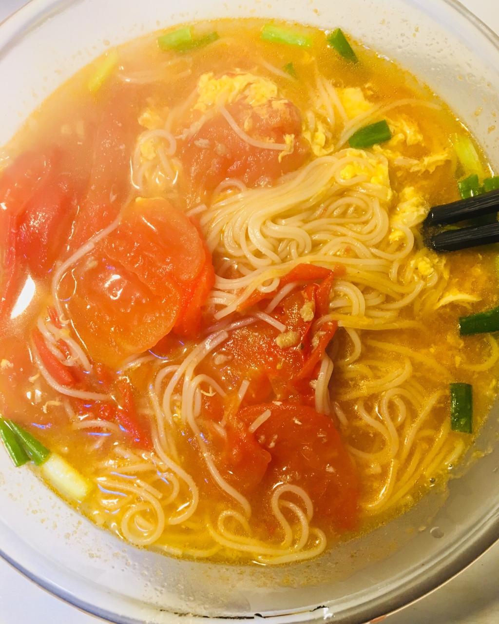 melodydoc做的西红柿鸡蛋面