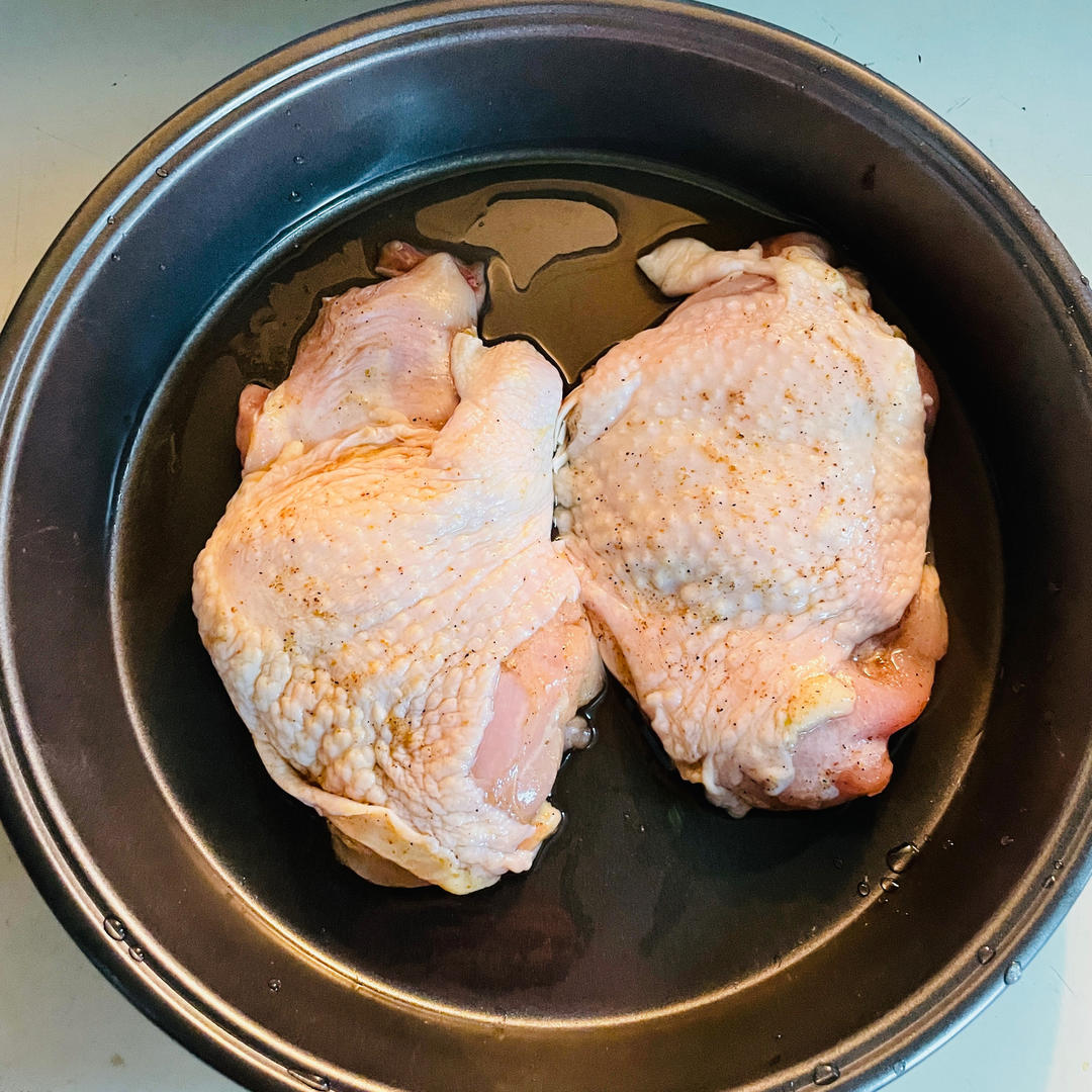 蜜汁照烧鸡腿便当【2月北鼎烤箱食谱】