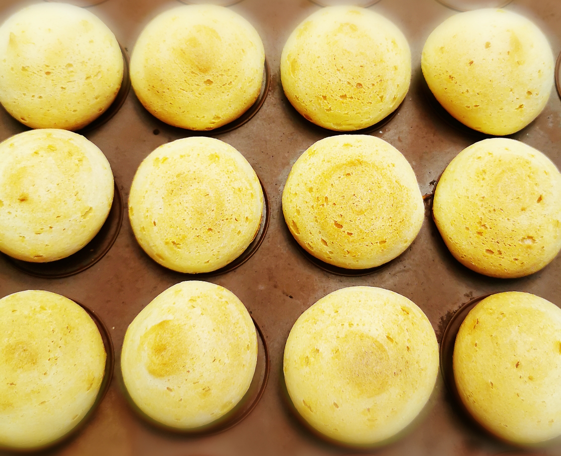 烤芒果麻薯（恐龙蛋）的做法 步骤7