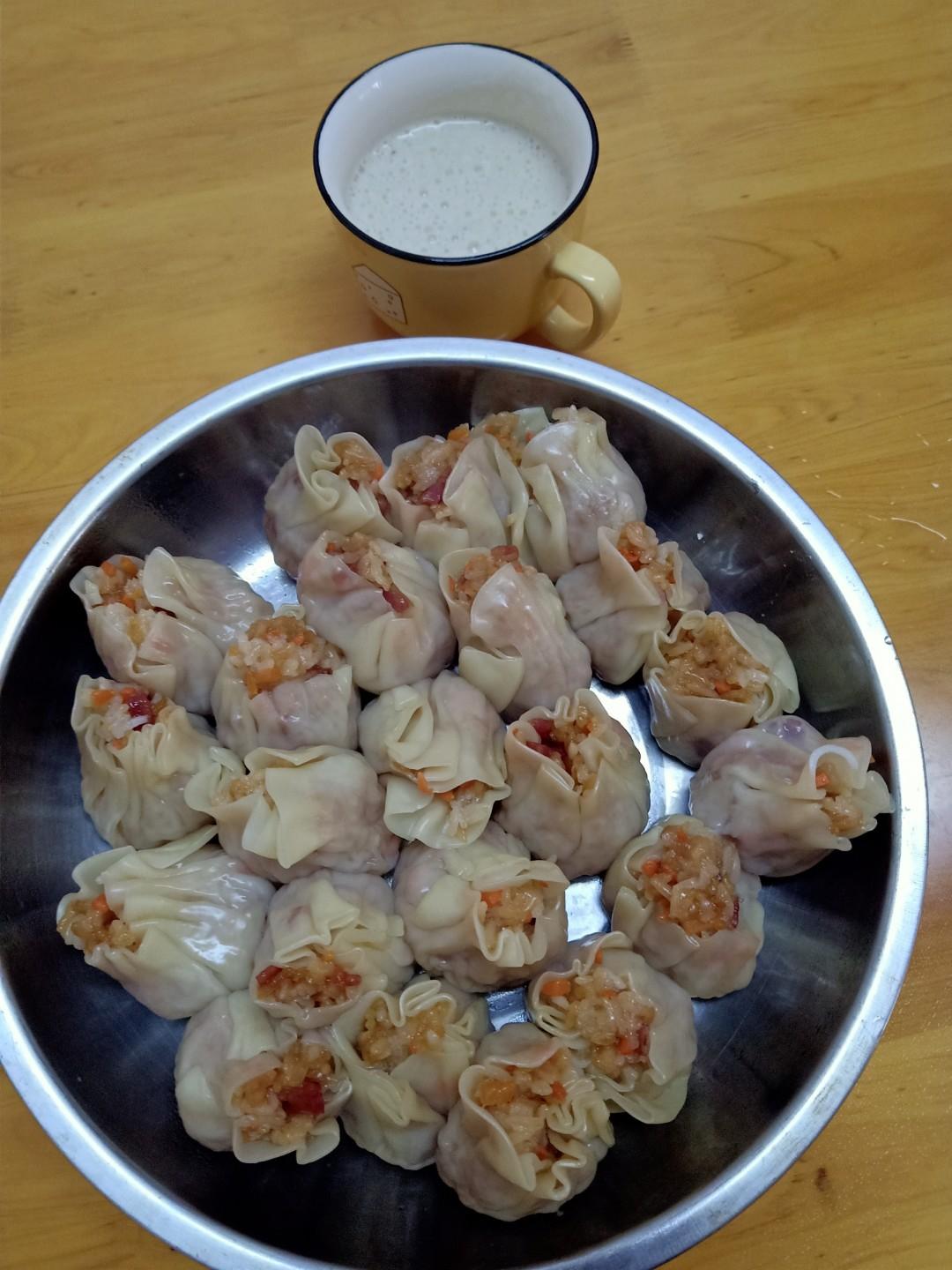 【鲜虾烧卖】超营养早餐，一个能让你孩子缠着你做的美食
