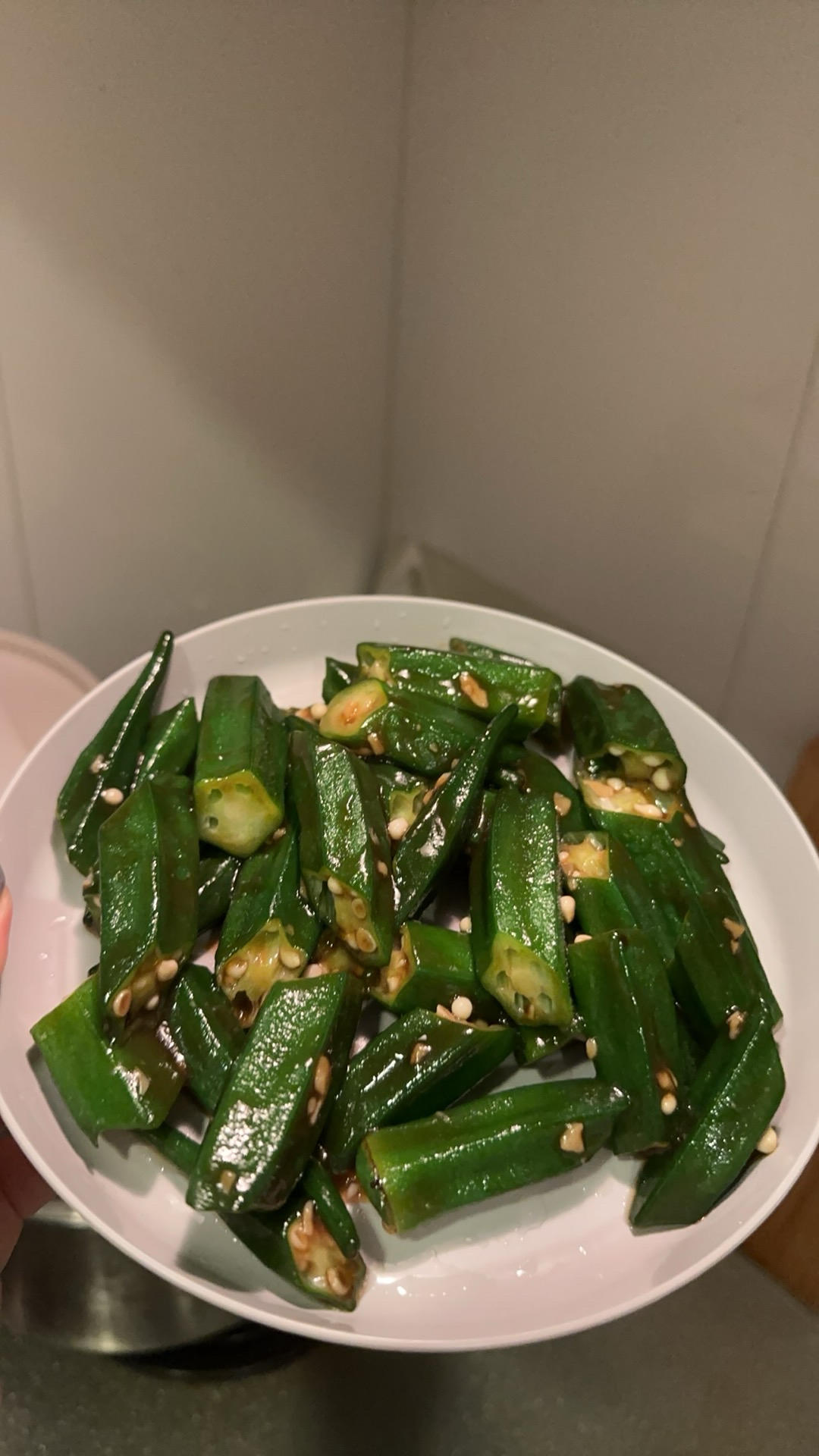 蚝油秋葵
