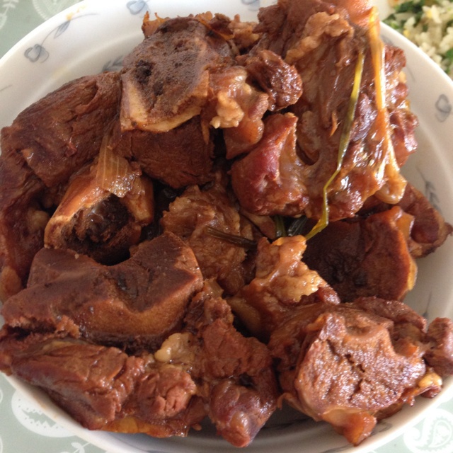 做的东北酱骨头