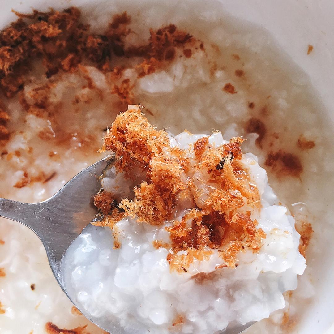 missrain做的肉松白粥