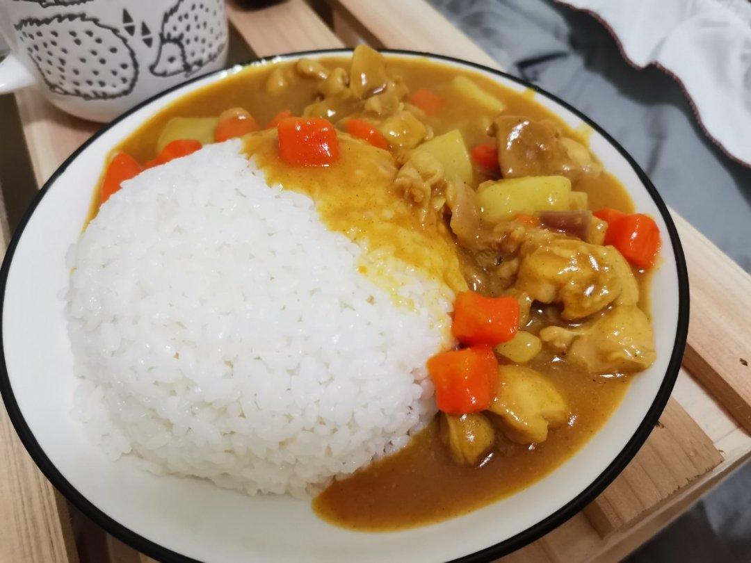 咖喱鸡块饭（百梦多咖喱超级简单版）