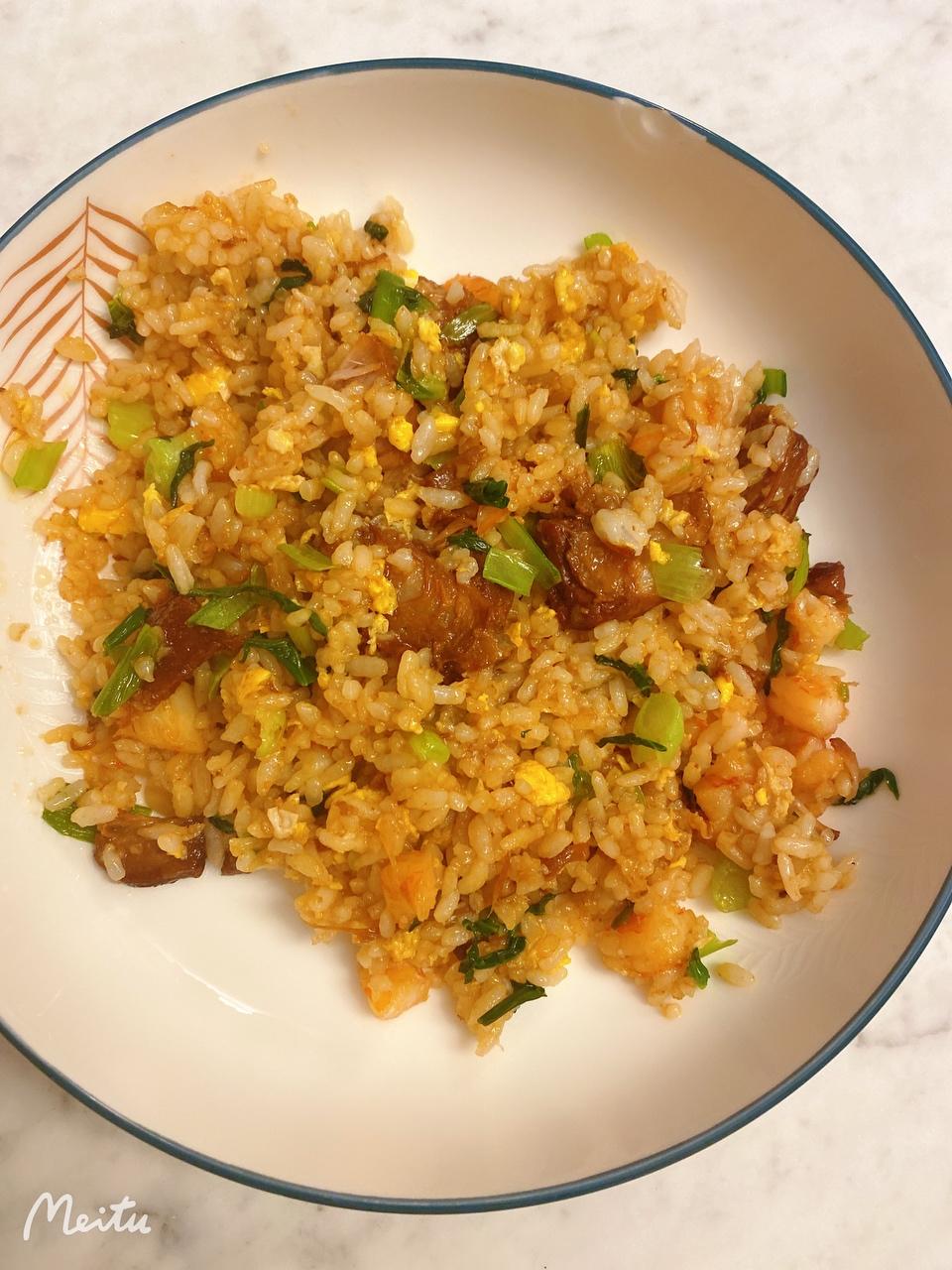 排骨炒饭的做法