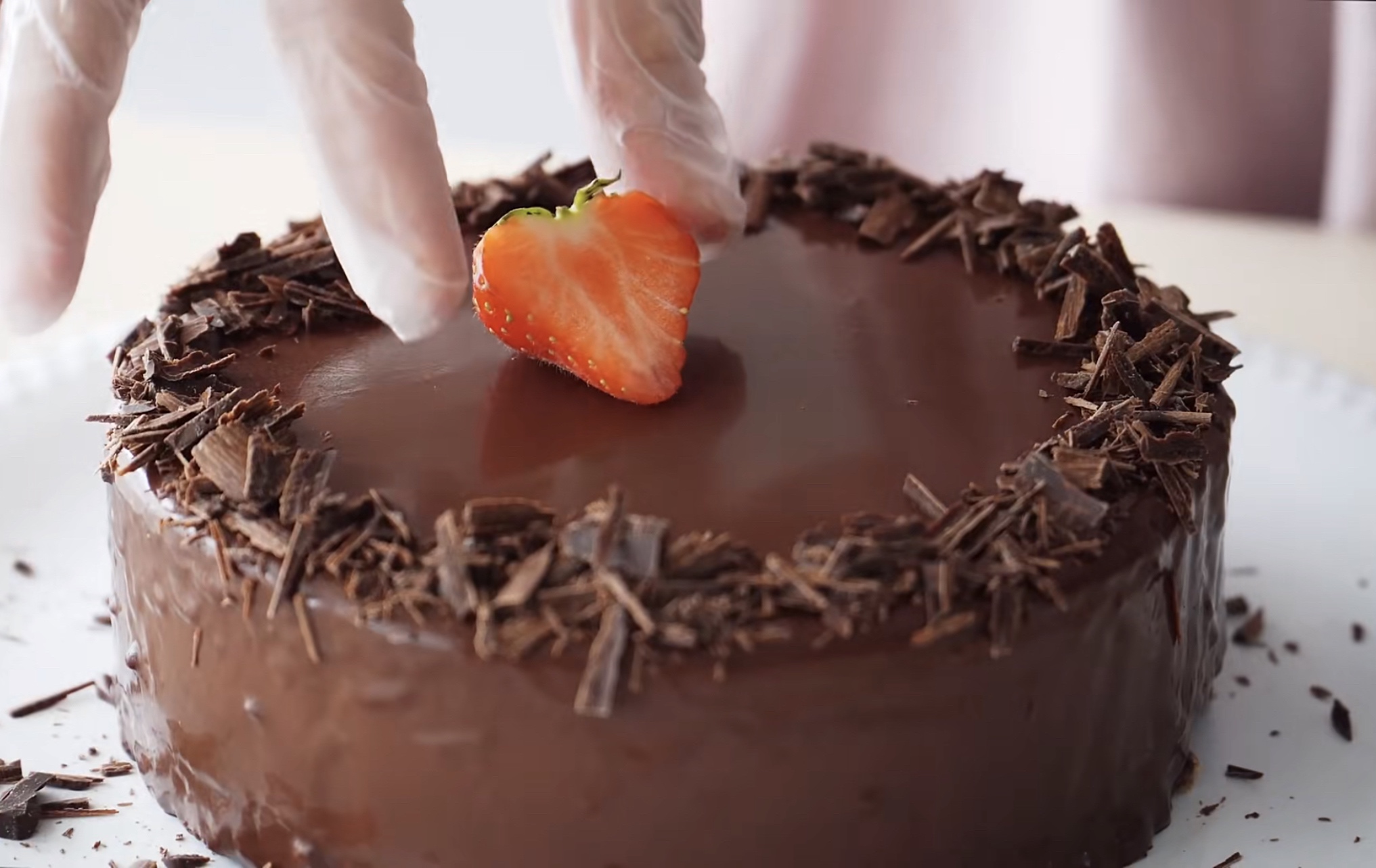 免烤箱#巧克力控必做#浓郁巧克力奶酪慕斯蛋糕的做法 步骤20