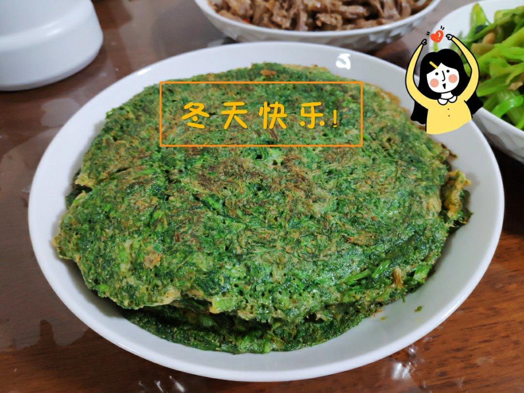 小茴香鸡蛋饼