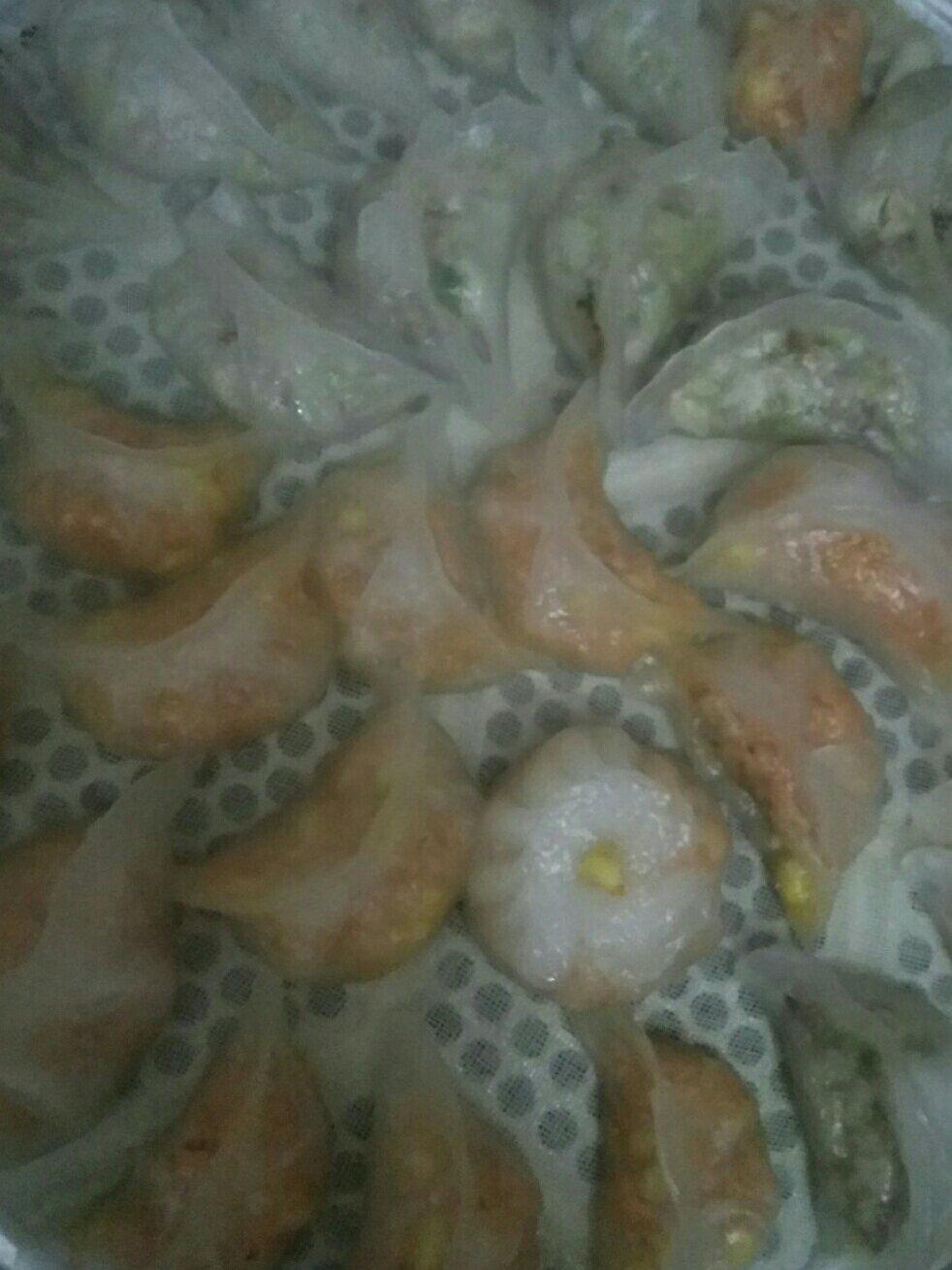 笋肉馅水晶饺子