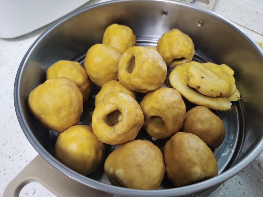 杂粮玉米窝头