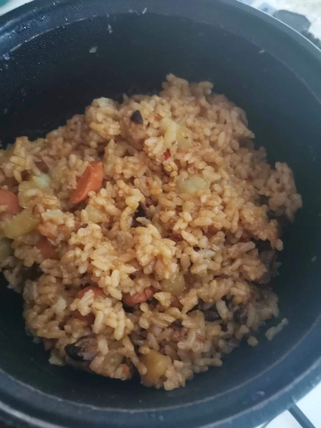 土豆焖饭（电饭锅版）