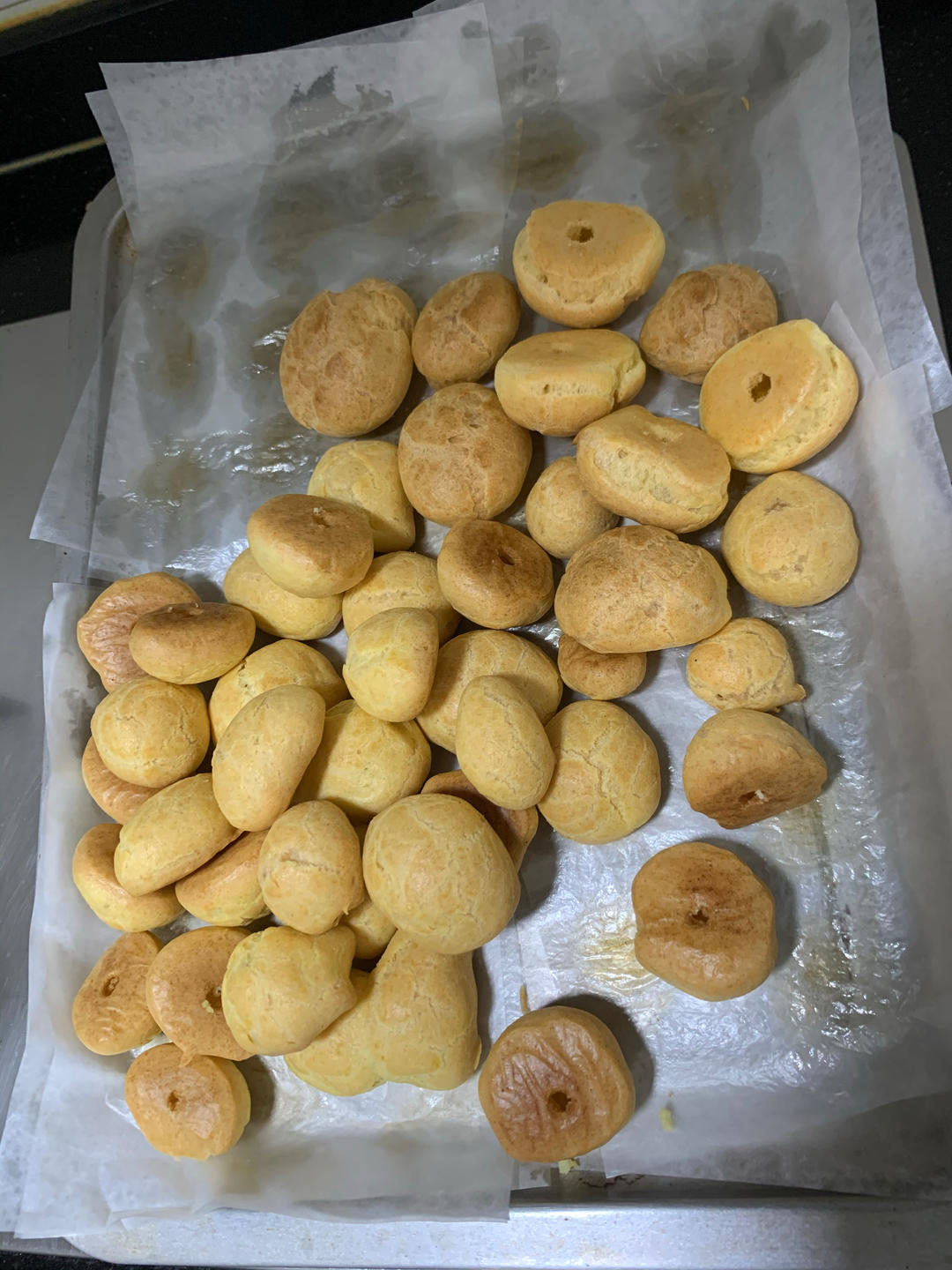 简单易成功的奶油小泡芙做法