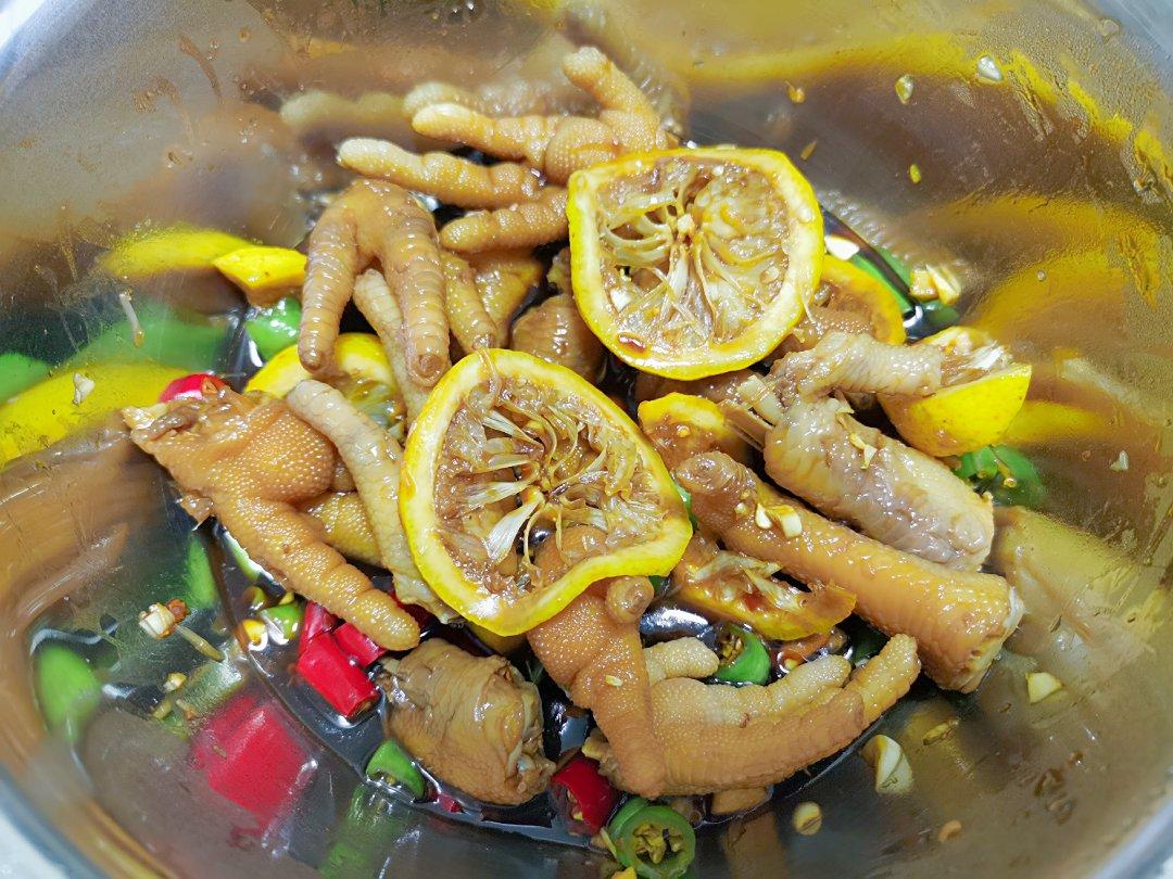 【柠檬酸辣鸡爪】自制超级无敌美味的网红鸡爪