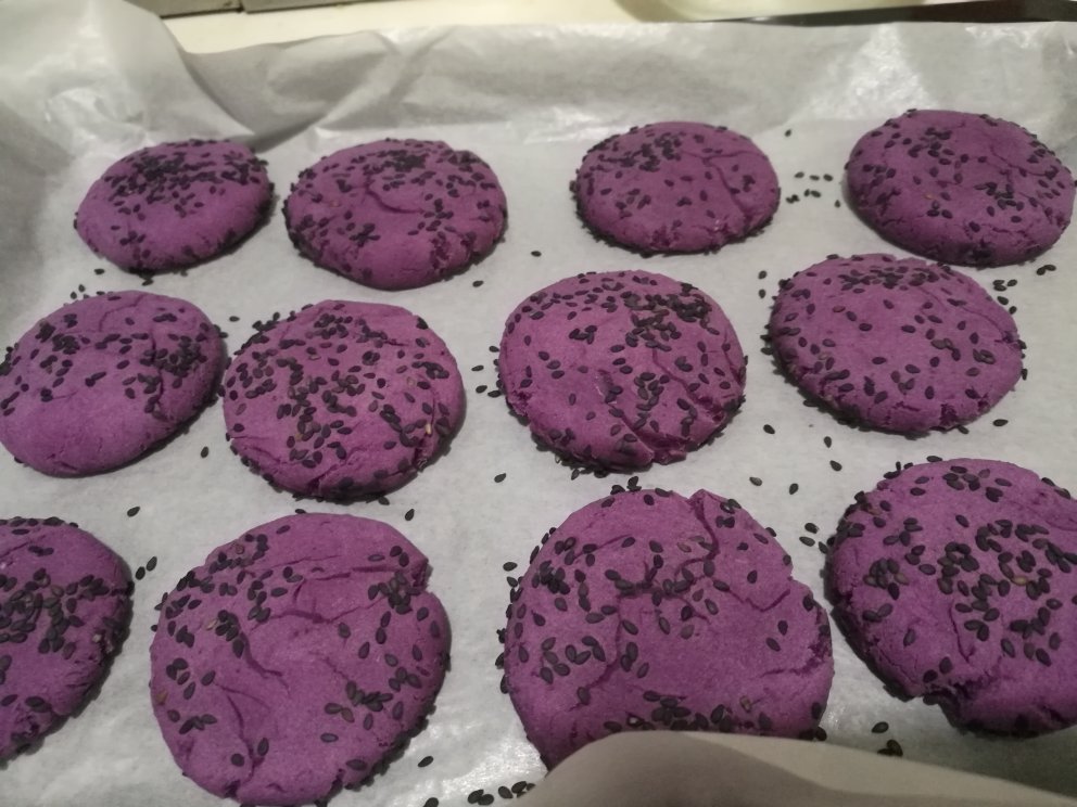 减肥必备紫薯饼