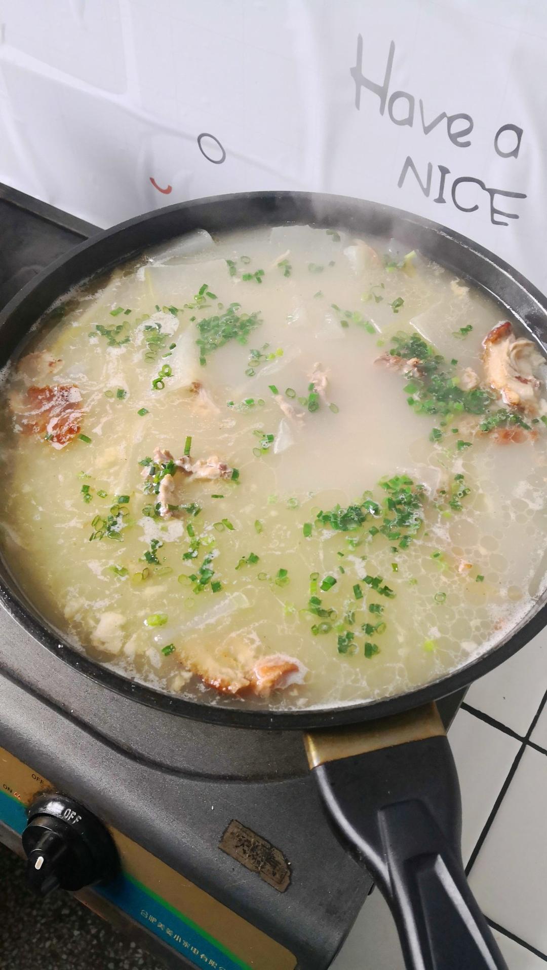 香浓鸭架冬瓜汤