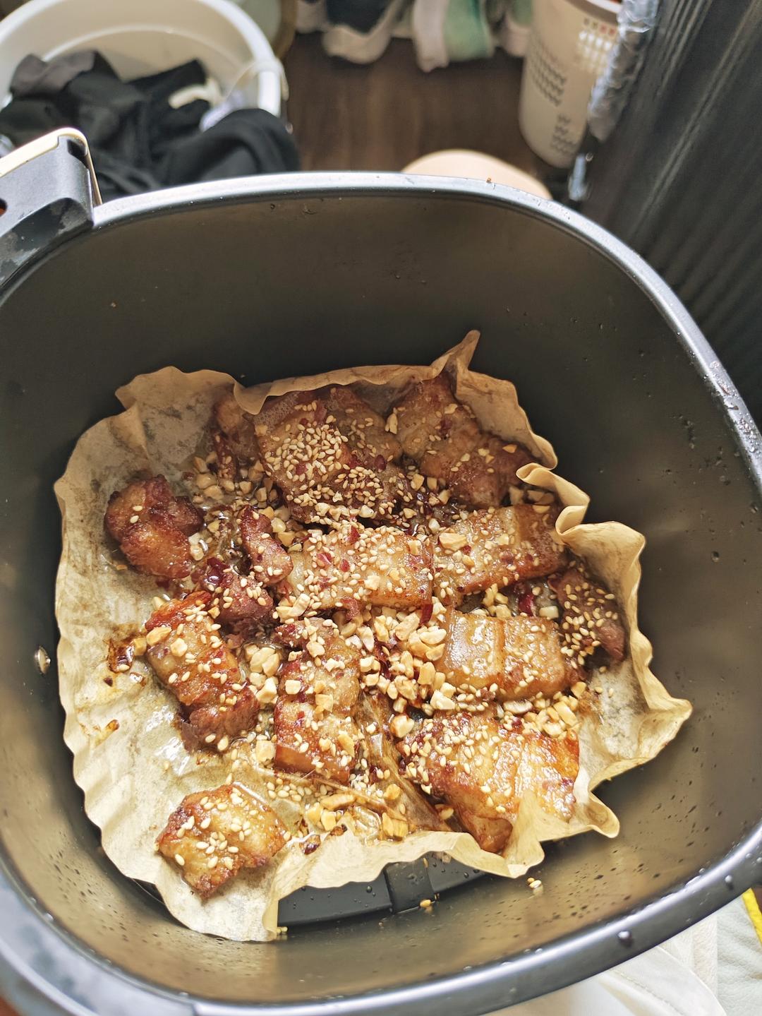 懒人烤五花（空气炸锅）（学生宿舍）