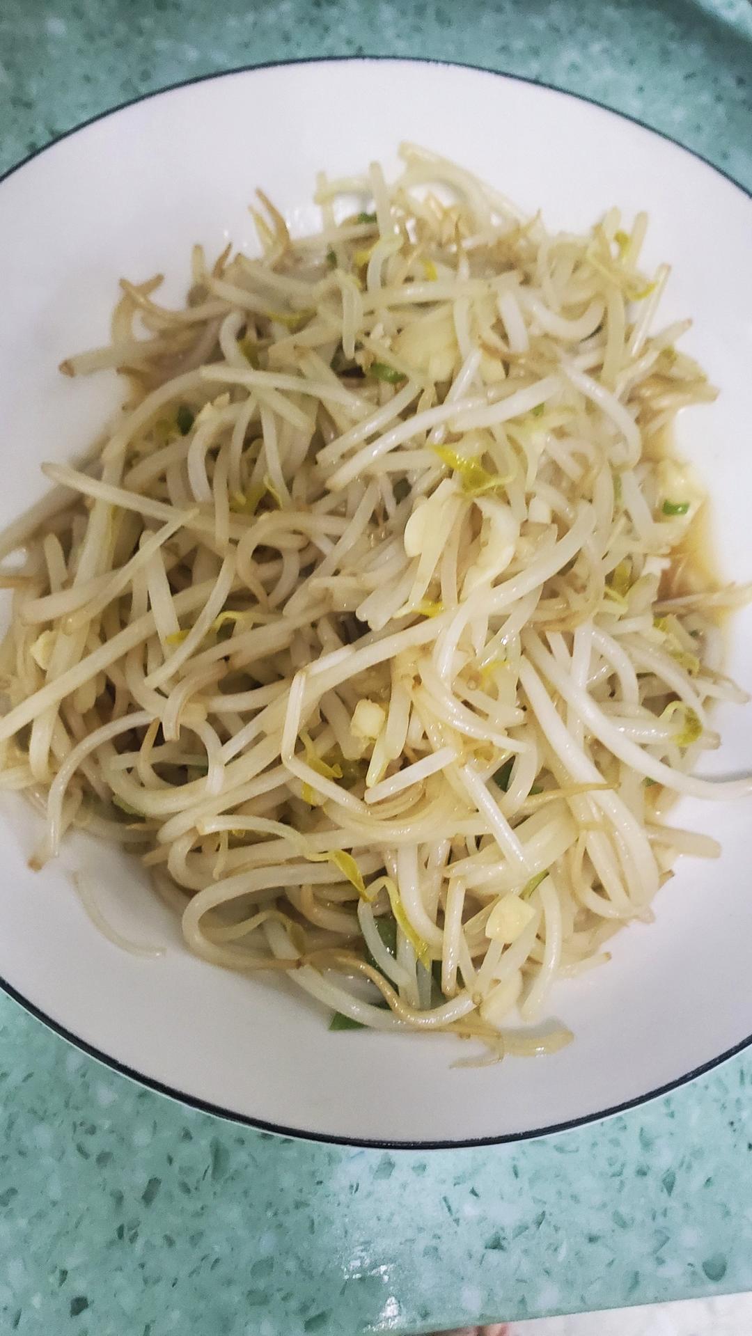 素炒豆芽（东北版）