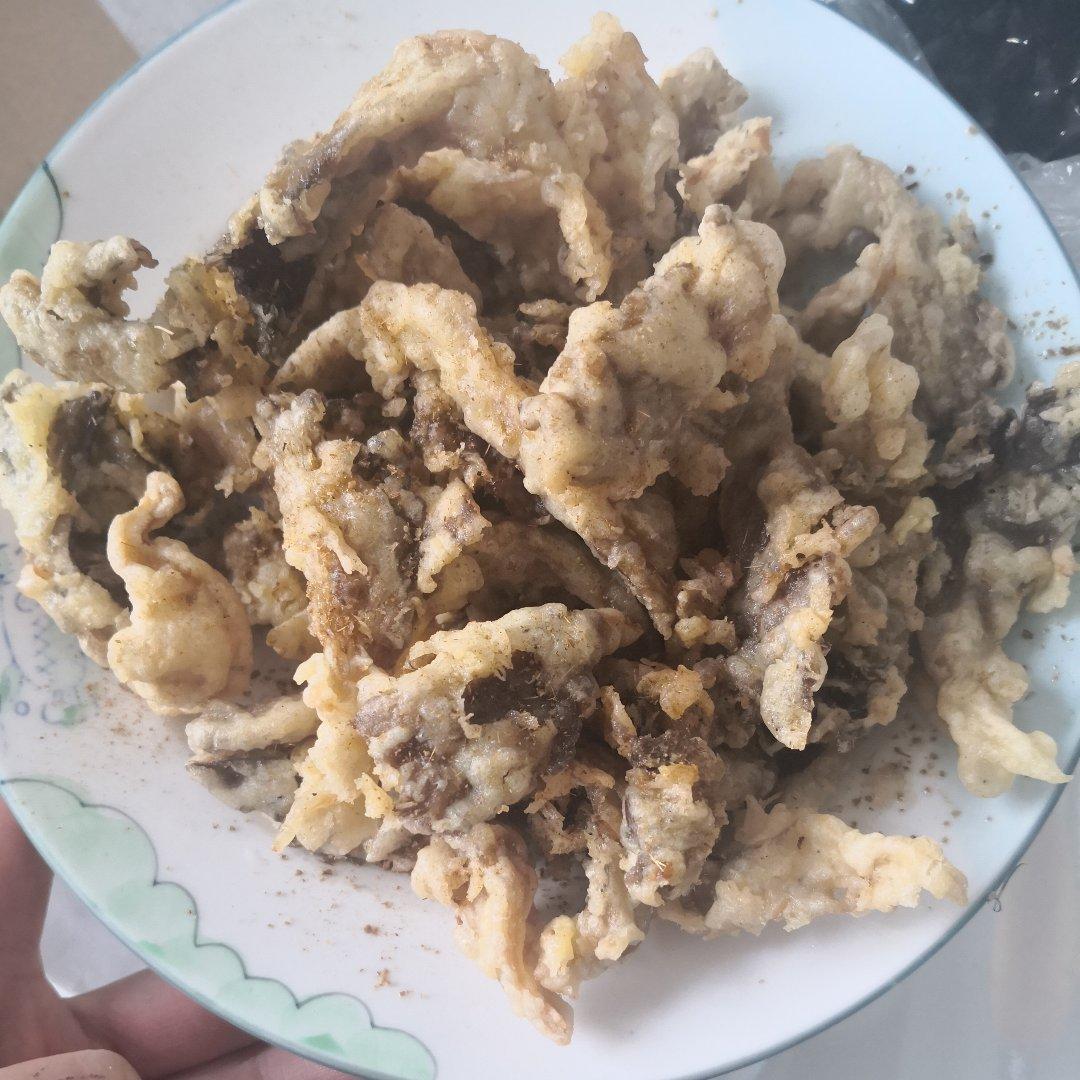炸蘑菇（炸里脊肉的味道）