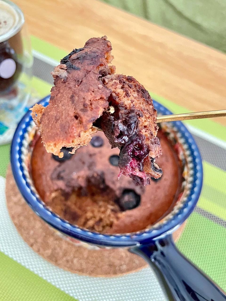 香蕉蓝莓烤燕麦