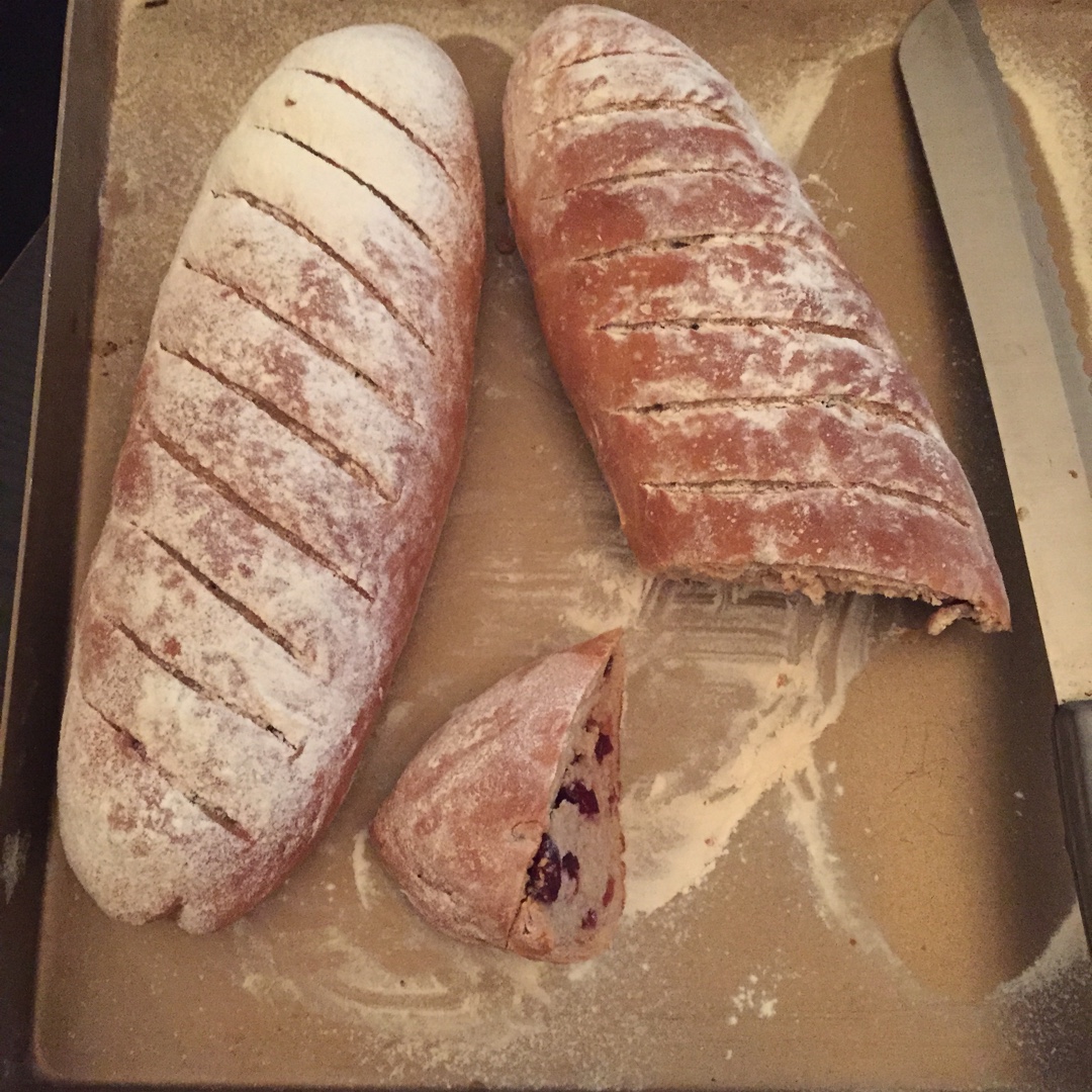 黑麦核桃红糖面包