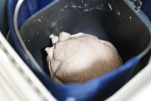 酸奶黑麦吐司 70%黑麦直接法 日本猫吐司模通用450g土司盒配方的做法 步骤6