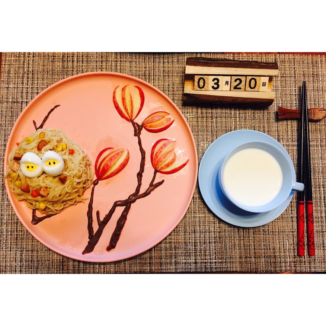 葱油面趣味童趣餐