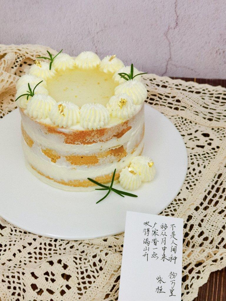 【跟做有奖】秋日私语—桂花乌龙蛋糕