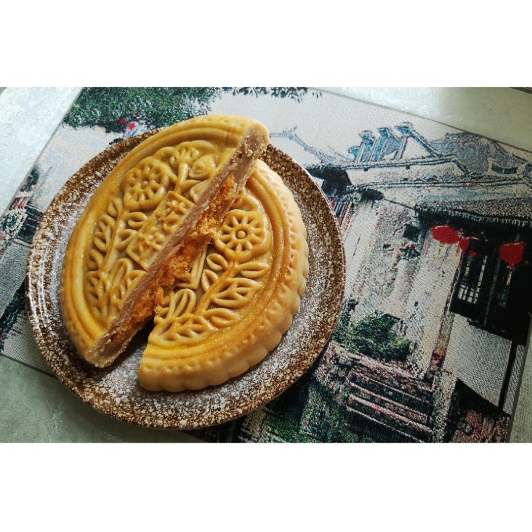 《Tinrry+》教你做广式大月饼（芋泥+麻薯+咸蛋黄肉松）