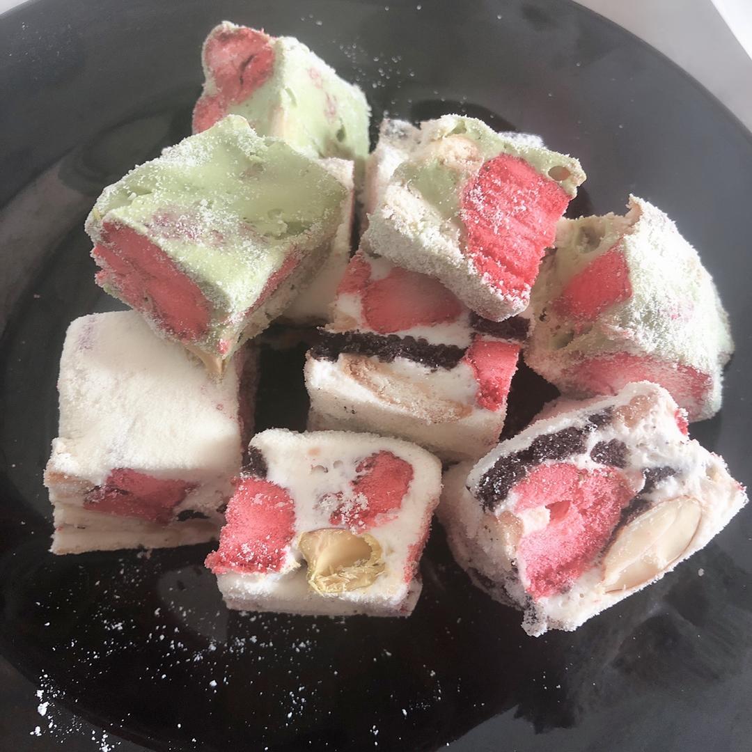 yeung_小婷bell做的棉花糖版雪花酥