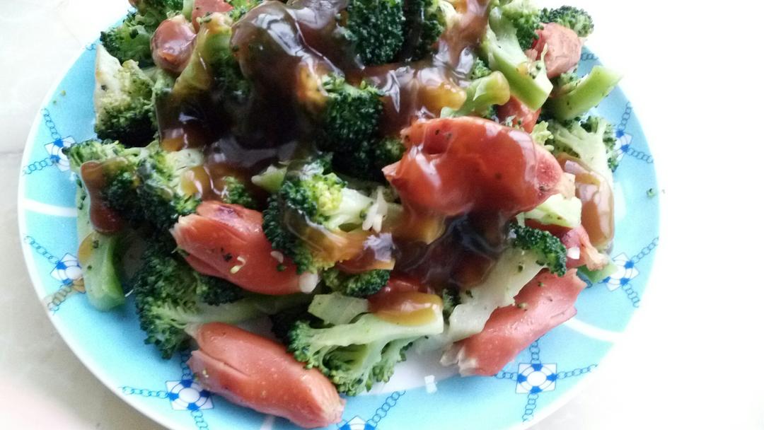 浇汁西兰花°零基础快手菜๑