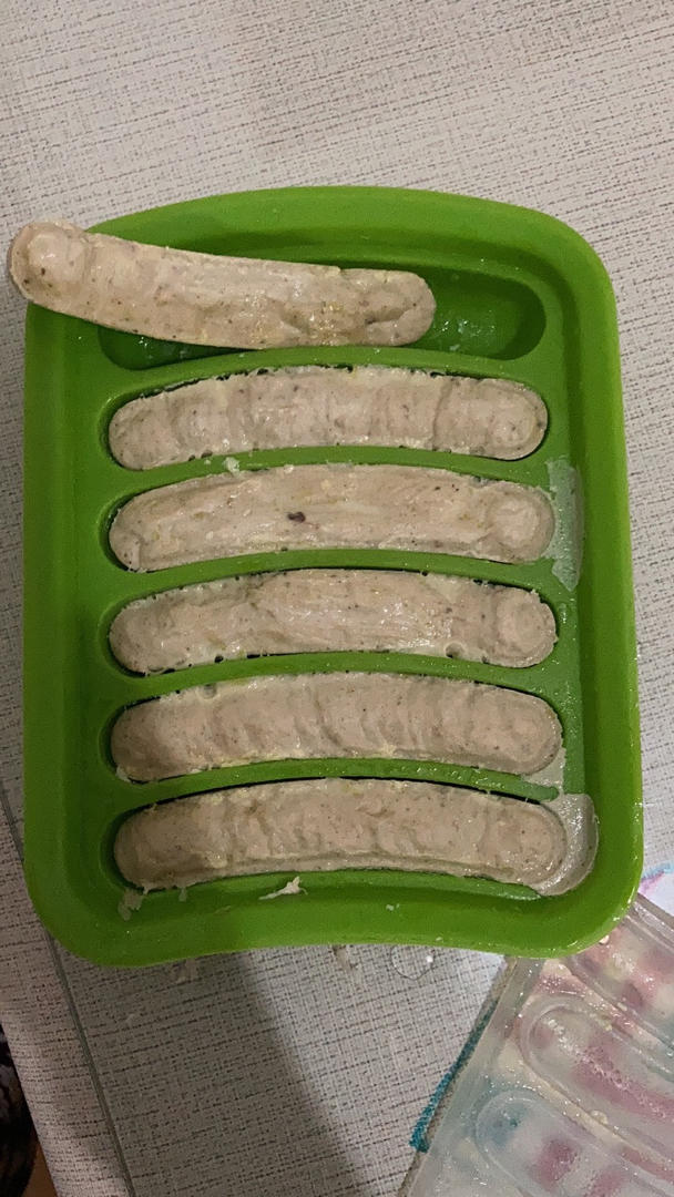 鸡肉玉米肠 十个月宝宝手拿辅食