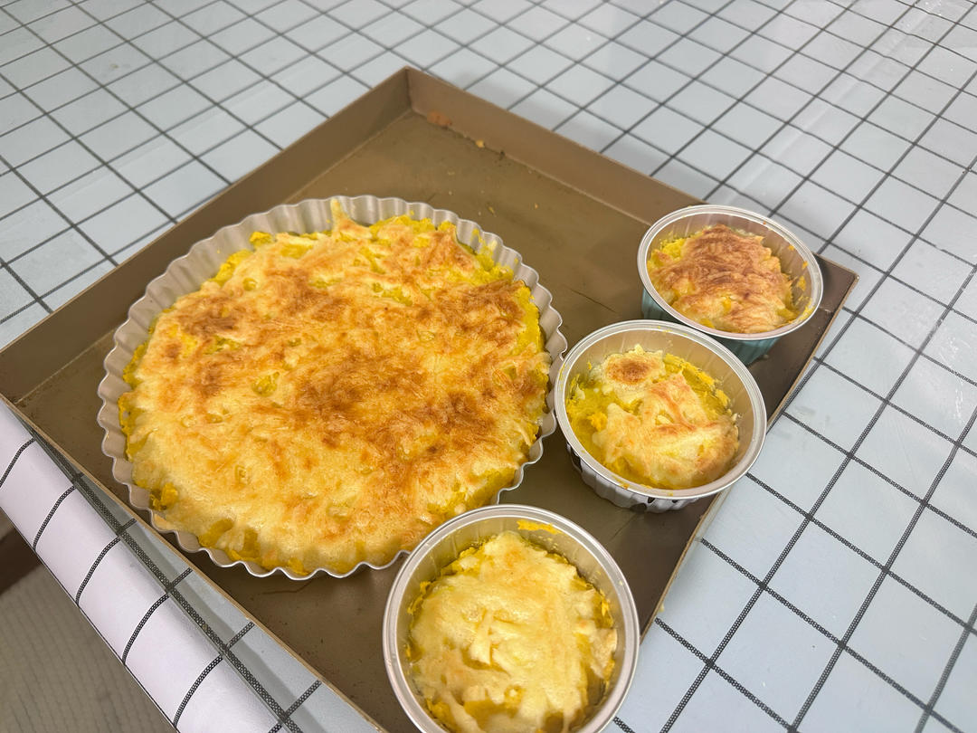 芝士焗红薯(烤箱版)