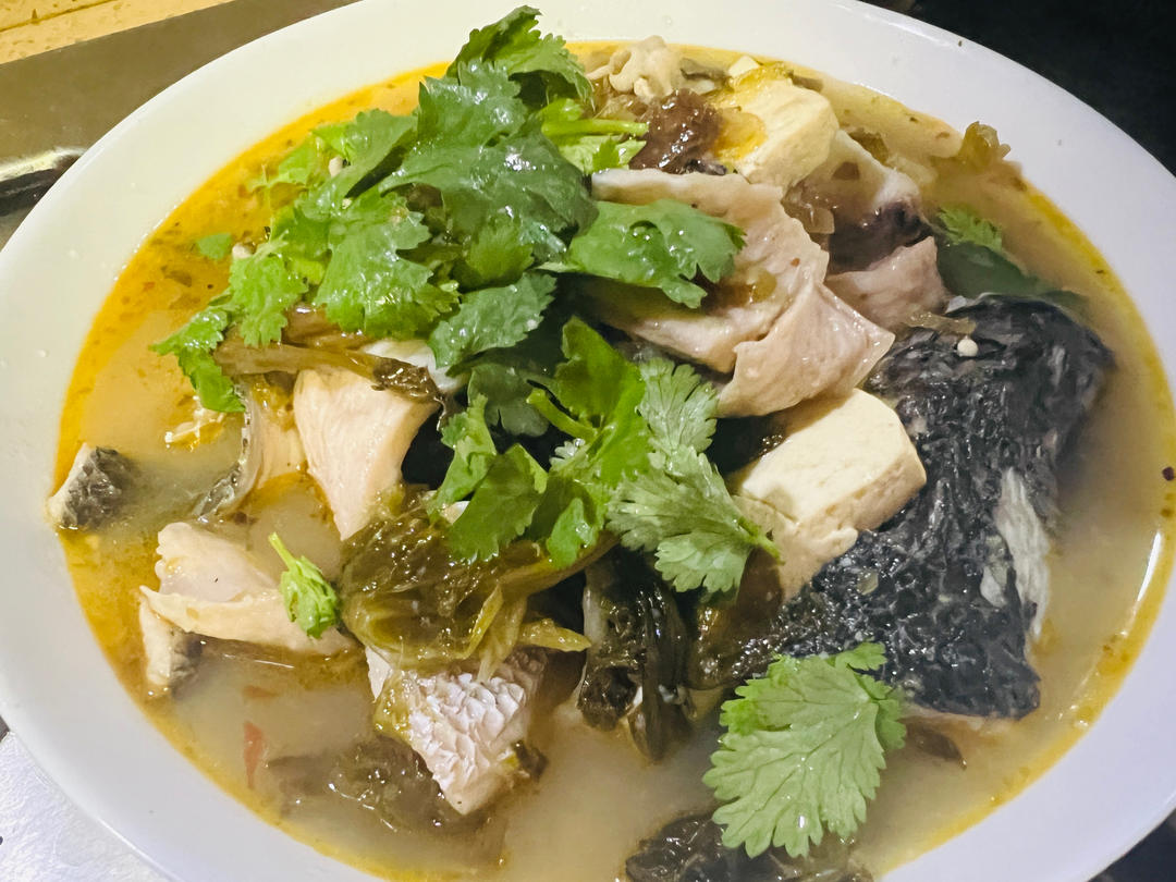豆腐酸菜鱼
