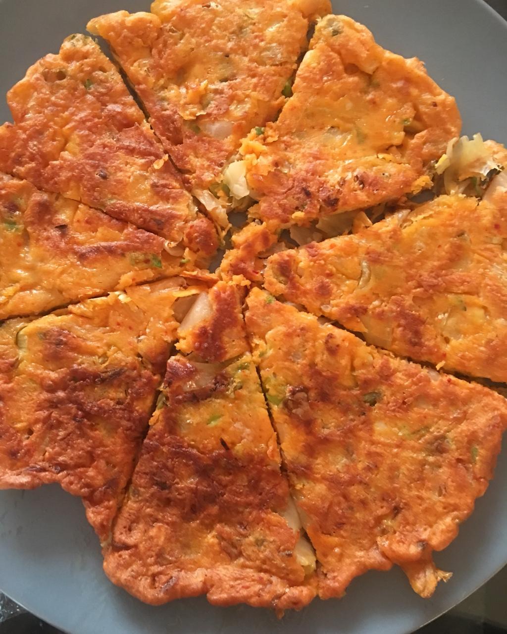 辣白菜饼