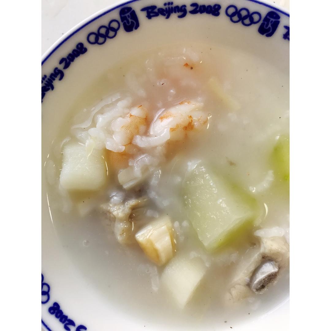 干贝排骨粥
